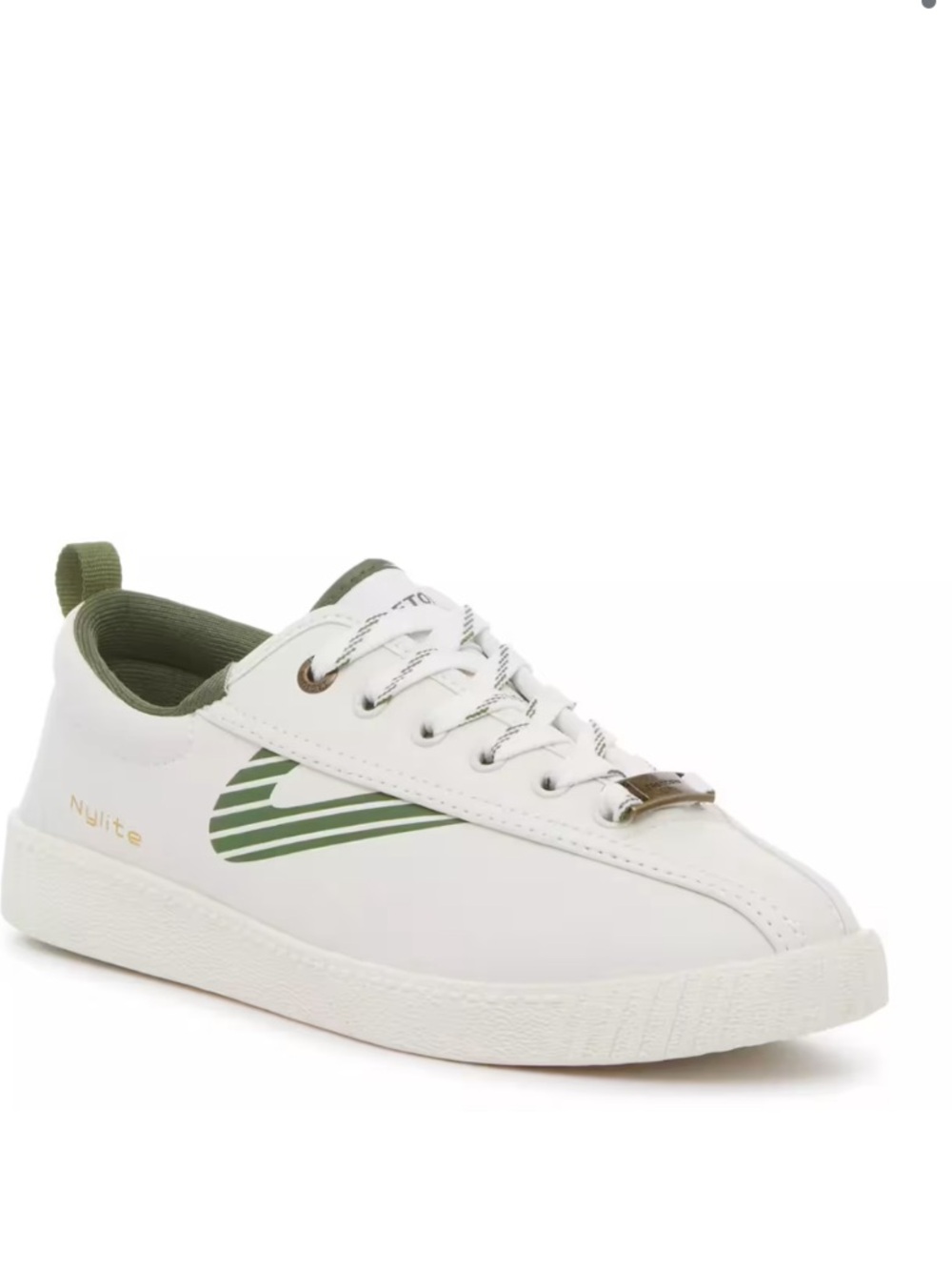 Tretorn Nylite Set Point Leather Sneakers New!